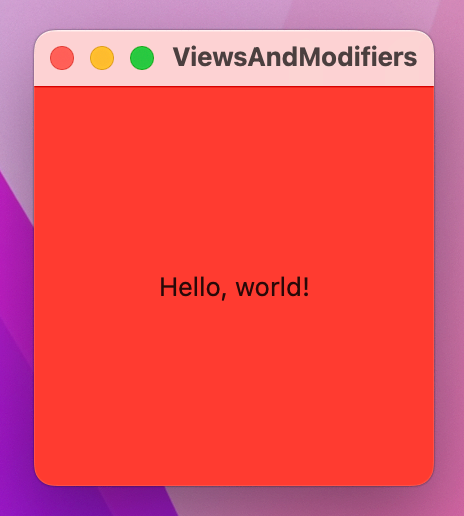 The red background now fills the 200 by 200 square.